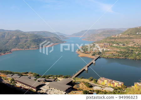 Lavasa City top view, Pune, Maharashtra, India 94996823