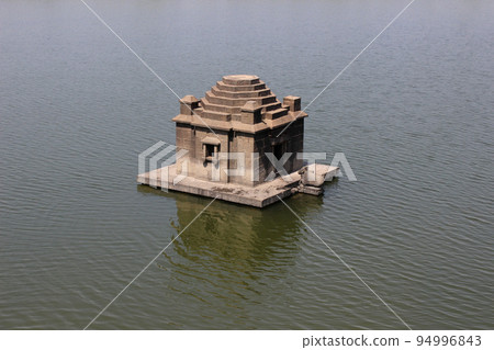 Shri Jatashankar Temple, Machnur, Maharashtra, India. Lord Shankar Mahadev Temple located on the bank's of Bhima River. 94996843