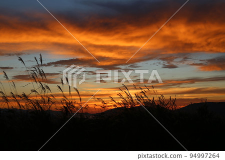 山中湖上空的雲層 94997264