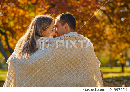 Beautiful couple man woman in love 94997354
