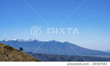 Takabocchi Highlands and Yatsugatake scenery in autumn Takabocchi Highlands and Yatsugatake scenery in autumn 94997465
