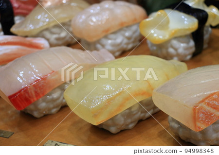 Food sample Nigiri sushi that looks exactly like the real thing Food sample Nigiri sushi that looks exactly like the real thing 94998348