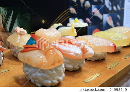 Food sample Nigiri sushi that looks exactly like the real thing Food sample Nigiri sushi that looks exactly like the real thing 94998349