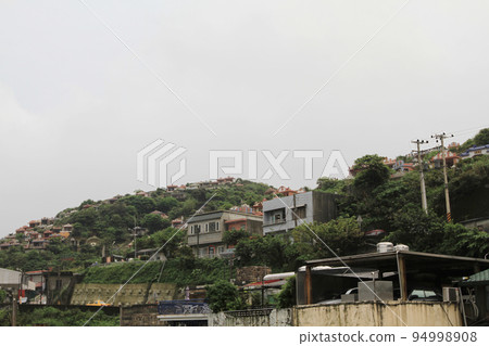 the landscape of the  Jiufen Old Street in Taipei Taiwan 18 April 2011 94998908