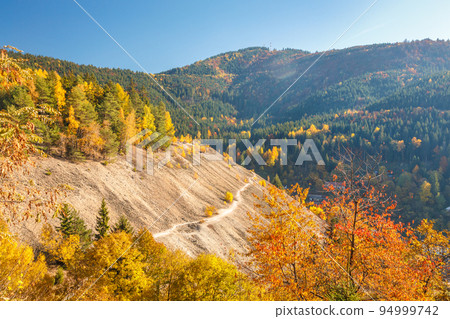 The Maximilian heap after mining activity in The Spania Dolina v 94999742