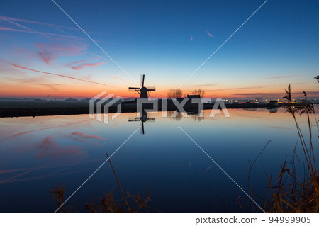 Windmill "the Adermolen" in Abbenes The Netherlands 94999905