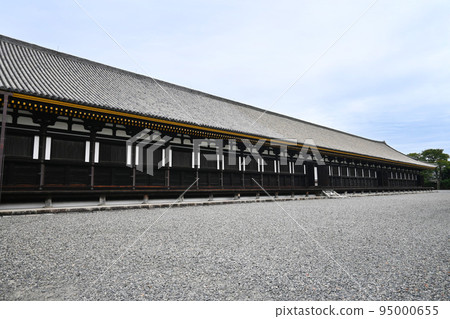 National Treasure Sanjusangendo in Higashiyama, Kyoto City, known for Toshiya National Treasure Sanjusangendo in Higashiyama, Kyoto City, known for Toshiya 95000655