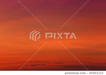 Twilight sky with clouds in the sun rises. 95001215