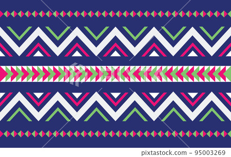 Colorful Geomatric Fabric Pattern Colorful Geomatric Fabric Pattern 95003269