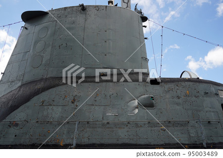 old submarine navy ship detail exterior 95003489