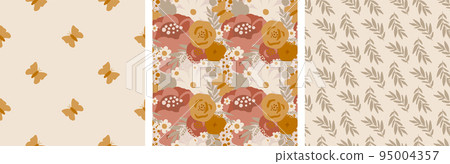 Vintage Floral Wallpaper for Walls  Helen