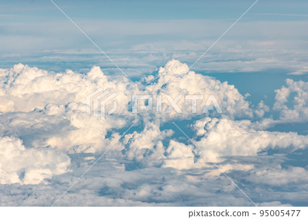 Clouds from the plane window Clouds from the plane window 95005477