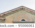 Dormer window with bas-relief 95006061