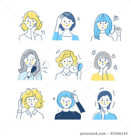 各種頭髮問題集 95006245