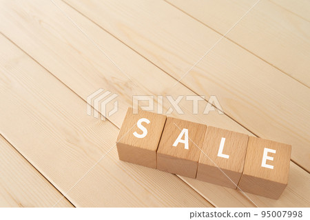 A block that says SALE A block that says SALE 95007998