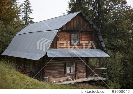 old house in the carpathians old house in the carpathians 95008043