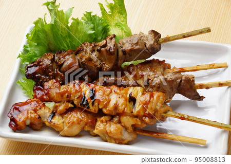 Grilled Chicken with Green Onions Grilled Chicken with Green Onions 95008813