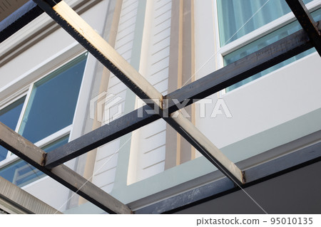 Steel roof structure. Build a room addition Steel roof structure. Build a room addition 95010135