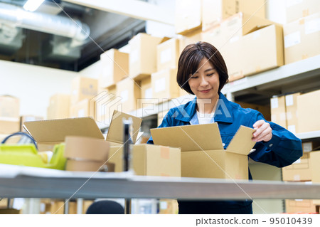 業務 工廠 製造 倉庫 配送 運輸 包裝 95010439