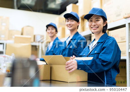 業務 工廠 製造 倉庫 配送 運輸 包裝 95010447