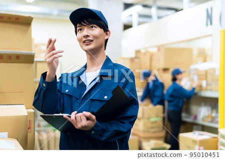 Business Factory Manufacturing Warehouse Distribution Transportation Packing 95010451