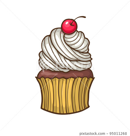 Hand drawn dessert Hand drawn dessert 95011268
