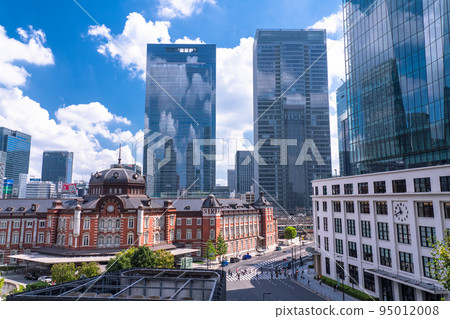 "Tokyo Metropolitan Tokyo" · Marunouchi business district "Tokyo Metropolitan Tokyo" · Marunouchi business district 95012008