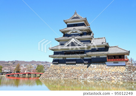 Matsumoto Castle in Spring Matsumoto Castle in Spring 95012249