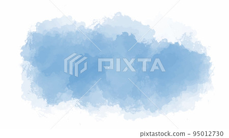Blue watercolor background for textures backgrounds and web banners design 95012730