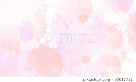 Pink watercolor background for textures backgrounds and web banners design 95012731