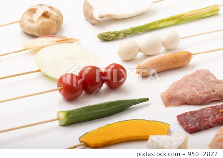 炸串的什錦食材 95012872