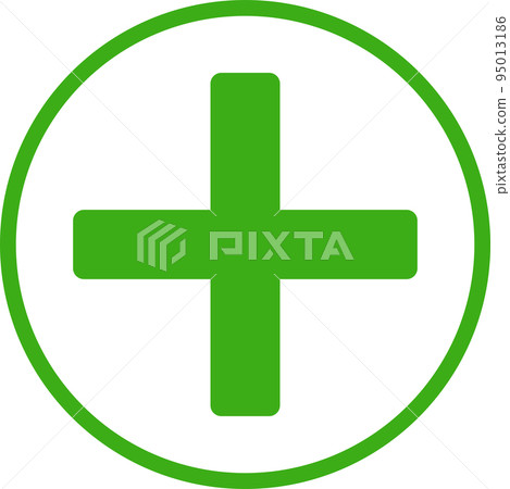 Plus and minus sign for mathematic education. - Stock Illustration ...