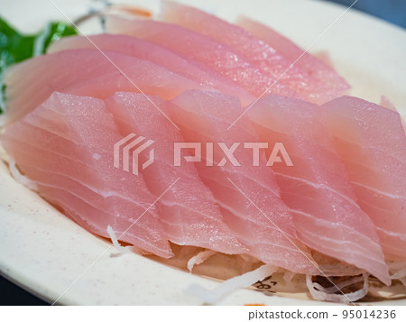 Delicious Japanese fresh raw seafood-Swordfish Sashimi 95014236