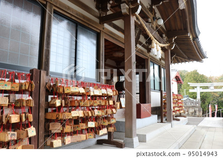 大分縣別府市著名的八w神門神社 95014943