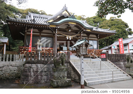大分縣別府市著名的八w神門神社 大分縣別府市著名的八w神門神社 95014956