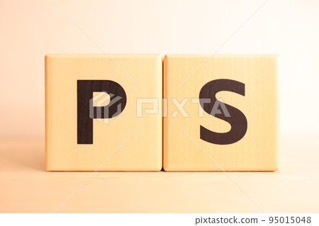 Image of PS (letter/alphabet text) 95015048