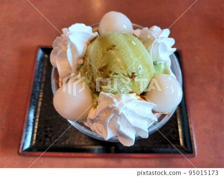 迷你抹茶凍糕 95015173