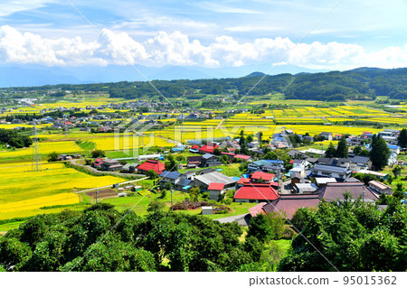Scenery around Furumachi, Iizuna Town (Iizuna Town, Nagano Prefecture) [September 2022] 95015362