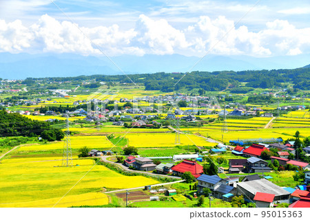 Scenery around Furumachi, Iizuna Town (Iizuna Town, Nagano Prefecture) [September 2022] 95015363
