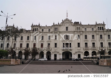 Peru Lima San Martin Square Buildings 95015597