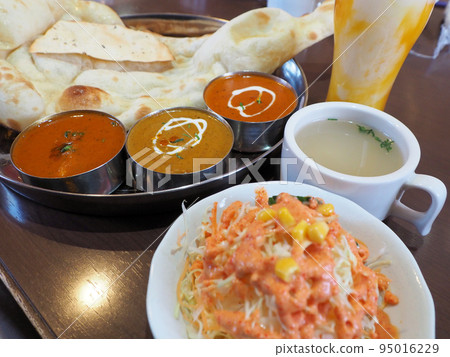 福岡縣小郡市 Mr. Everest 印度咖哩餐廳 Thali Set A Yamakuma 福岡縣小郡市 Mr. Everest 印度咖哩餐廳 Thali Set A Yamakuma 95016229