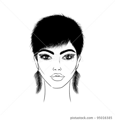 Portrait of young woman 95016385