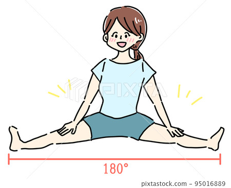 張開雙腿的女人 95016889