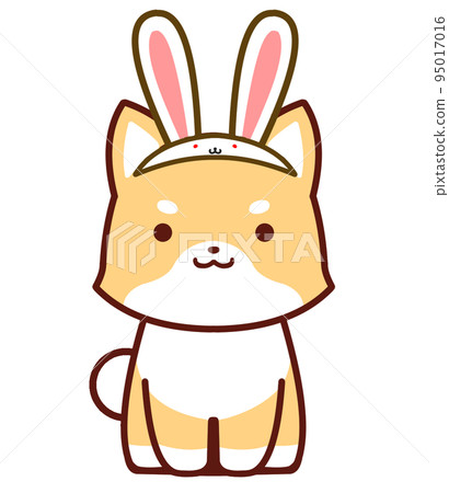 柴犬變成了兔子 柴犬變成了兔子 95017016