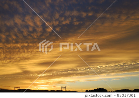 鐵路上的夕陽 鐵路上的夕陽 95017301