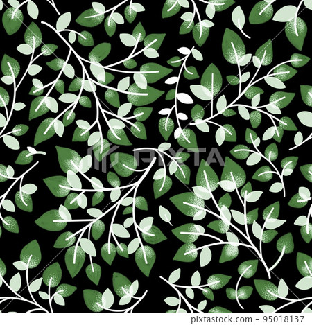 葉重複圖案, 葉插圖, 葉紡織品, 葉紡織品設計 95018137