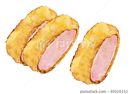 炸豬排水彩插圖 95020152