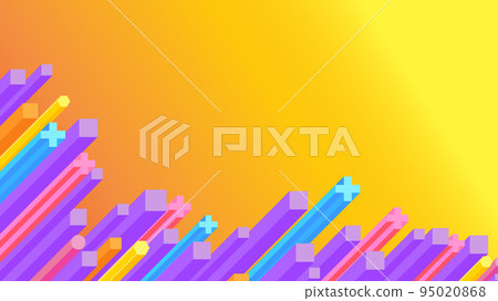 Abstract background colorful basic geometry 002 Abstract background colorful basic geometry 002 95020868