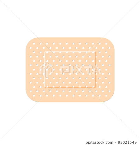 Medical plaster. First aid band plaster strip medical patch. Wound cross plastering band and porous bandage plasterers 95021549