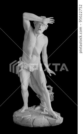 Ancient statue. Cain sculpture of Giovanni Dupre in the State Hermitage Museum. Masterpiece isolated photo with clipping path Ancient statue. Cain sculpture of Giovanni Dupre in the State Hermitage Museum. Masterpiece isolated photo with clipping path 95022752